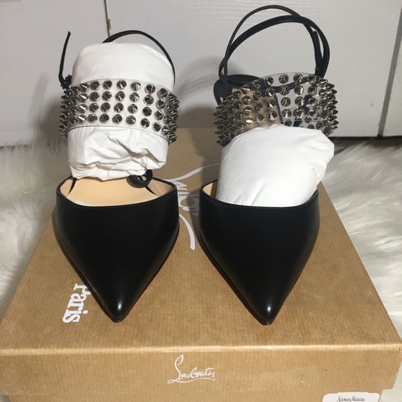 Christian Louboutin Levita 55 Nappa PVC Pump - Picture 9 of 14